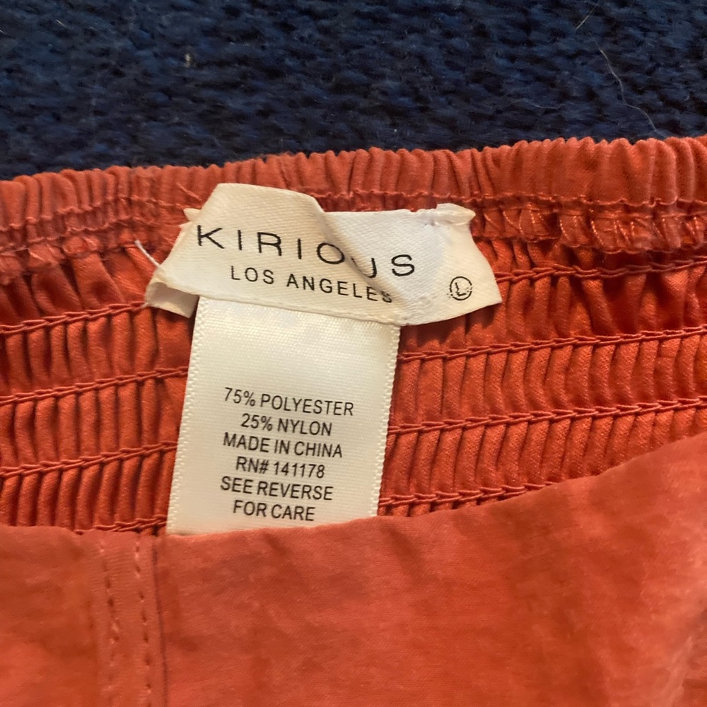 Kids Orange Bottoms